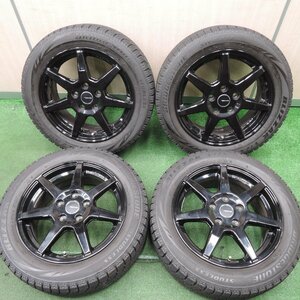 *送料無料*バリ溝！9.5分以上★MINI 等 TECMAG 195/55R16 スタッドレス ブリヂストン ブリザック VRX テクマグ PCD112/5H★4011313HAス