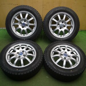 *送料無料*バリ溝 21年 9.5分以上★スタッドレス 175/65R15 ダンロップ ウインターマックス WM02 BLUE・NESS AMF PCD100/4H★4011004Hス