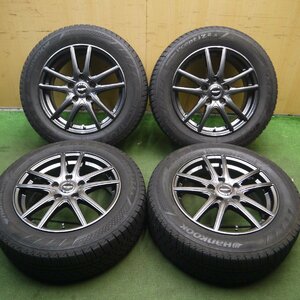 *送料無料*バリ溝！綺麗！8.5分★スタッドレス 205/60R16 ハンコック ウインターアイセプト IZ2A Marverick PCD114.3/5H★4011210Hス