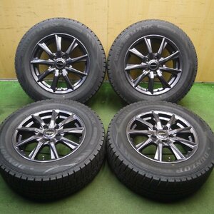 *送料無料*バリ溝！22年！キレイ！ほぼ10分★スタッドレス 215/65R16 ダンロップ ウインターマックス WM02 DUFACT PCD114.3/5H★4011209Hス