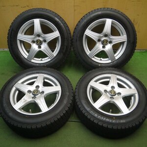 *送料無料*超バリ溝！21年！キレイ！ほぼ10分★スタッドレス 175/65R14 プラクティバ アイス BP02 Staker 14インチ PCD100/4H★4011509Hス