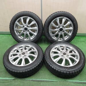 *送料無料*バリ溝！21年！9分★スタッドレス 155/65R14 トーヨー オブザーブ ガリット GIZ BALMINUM バルミナ PCD100/4H★3122904NJス