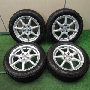 *送料無料*バリ溝 20年 キレイ 9.5分★トヨタ 50 エスティマ 純正 215/55R17 スタッドレス ナンカン CORSAFA PCD114.3/5H★4011501NJス