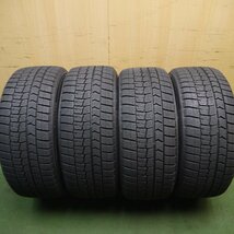 *送料無料*超バリ溝！9.5分以上★スバル WRX STi 純正 ENKEI 245/40R18 スタッドレス ダンロップ WM02 エンケイ PCD114.3/5H★4011907Hス_画像5