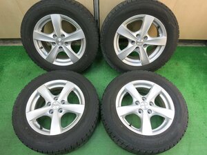 [送料無料]バリ溝！19年！9.5分★スタッドレス 185/65R14 AGA ダンロップ ウインターマックス WM02 PCD100/5H カリーナ 等★3031103ヒス