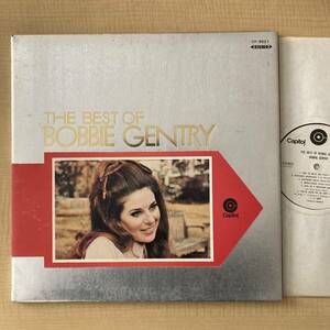 《見本盤・美盤》ボビー・ジェントリー『ハスキーの魅力』LP〜THE BEST OF BOBBIE GENTRY/赤盤