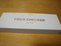 可視光源　Fiber Checker 光ファイバ導通チェッカ Hi-FOC 三喜 miki inc 動作確認済　赤色高出力タイプ　7Km先まで目視可能　fujikura_画像2