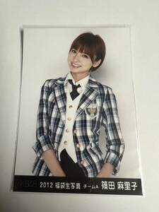 AKB48 生写真 篠田麻里子 2012 福袋生写真 チームA まとめて取引 同梱発送可能