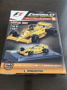 DeAGOSTINI デアゴスティーニ　F1マシンコレクション　ロータス99T 中嶋悟