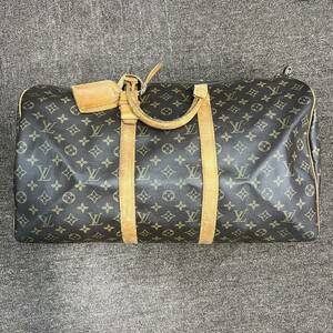 ★1円スタート★LOUIS VUITTON ルイヴィトン モノグラム キーポル50 M41426ボストンバッグ シリアルVI871 ブラウン 茶色 旅行バック