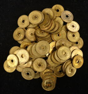 5銭アルミ青銅貨 極美品~ 原光あり 100枚 まとめて おまとめ 大量 5銭 銅貨 銅銭 古銭 コイン 硬貨