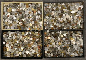 混合古銭 15676g まとめて おまとめ 大量 銅銭 アルミ銭 外国コイン 海外コイン 古銭 コイン 硬貨