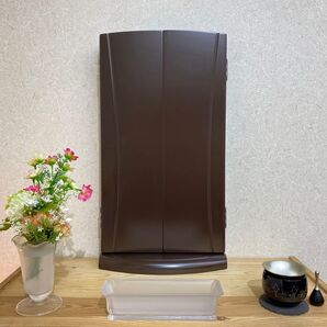 【新品】創価学会仏壇 コンパクト仏壇 "リトルブラウン" SGI