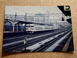 鉄道写真プリント　475系 九州色 サロ改造車　Lサイズ（サービスサイズ）