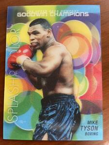 Upper Deck Goodwin Champions 2023 Mike Tyson 3D Splash of Colors マイク タイソン ボクシング