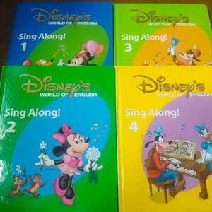 DWE SA シングアロング　絵本4冊　ワールドオブイングリッシュ　Disney　子ども英語