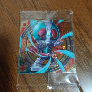 【UR】仮面ライダー新1号 にふぉるめーしょん 仮面ライダー シールウエハース