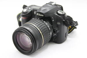 Y401 ニコン Nikon D50 Tamron Aspherical LD XR Di II AF 18-200mm F3.5-6.3 ｛IF｝ Macro デジタル一眼 ボディレンズセット ジャンク