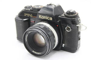 Y436 コニカ Konica FT-1 Motor Konica Hexanon 52mm F1.8 ボディレンズセット ジャンク