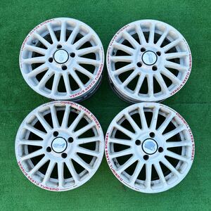 レイズ　ベルサス　14インチ　PCD100 4H 14×5J OFF+35 4本セット