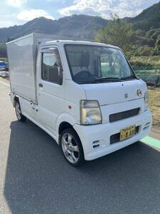 スズキ　キャリィ　DA63T 後期　4WD 箱車　エアロ付き