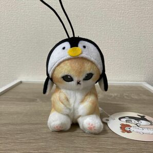 mofusand 海の生き物にゃん マスコットぬいぐるみ モフサンド ぬいぐるみ　マスコット　ペンギン