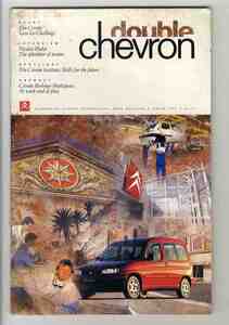 [b5847]( with defect )( English version wide . booklet ) 1997 year double chevron N17 ( Citroen. English version wide . magazine )