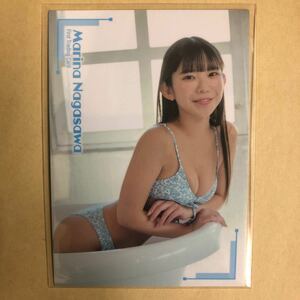 長澤茉里奈 トレカ アイドル グラビア カード 水着 ビキニ まりちゅう 麻雀 RG05 タレント トレーディングカード