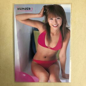 若槻千夏 2003 トレカ アイドル グラビア カード 水着 ビキニ 14 タレント トレーディングカード