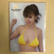 菜乃花 トレカ アイドル グラビア カード 水着 ビキニ 018 タレント トレーディングカード_画像1