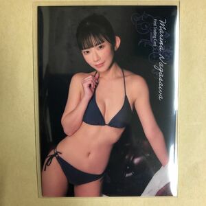 長澤茉里奈 トレカ アイドル グラビア カード 水着 ビキニ まりちゅう 麻雀 RG46 タレント トレーディングカード