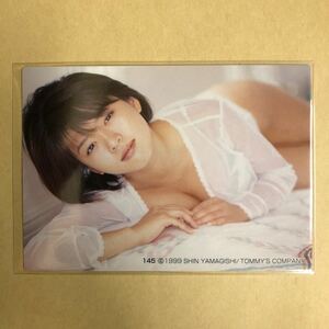 釈由美子 1999 トレカ アイドル グラビア カード 下着 145 タレント トレーディングカード