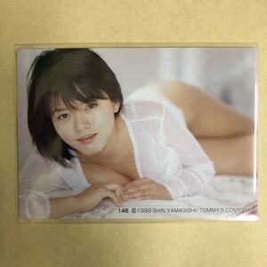 釈由美子 1999 トレカ アイドル グラビア カード 下着 146 タレント トレーディングカード