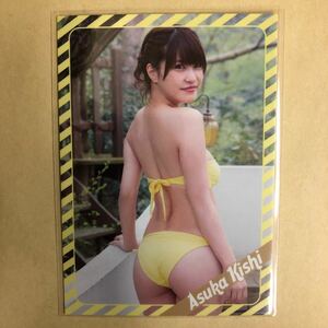 岸明日香 トレカ アイドル グラビア カード 水着 ビキニ 24 タレント トレーディングカード