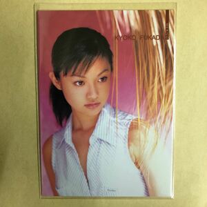 深田恭子 2002 ボム トレカ アイドル グラビア カード 女優 俳優 021 タレント トレーディングカード BOMB