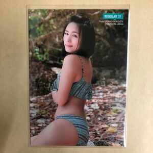 川村ゆきえ トレカ アイドル グラビア カード 水着 ビキニ 31 タレント トレーディングカード