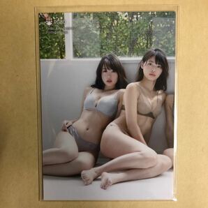 藤田いろは 日野アリス 崎川みずき 白宮奈々 2020 ミスFLASH トレカ アイドル グラビア カード 下着 RG80 タレント トレーディングカードの画像2