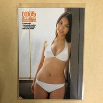 山崎真実 2006 ヒッツ トレカ アイドル グラビア カード 水着 ビキニ 076 タレント トレーディングカード_画像1