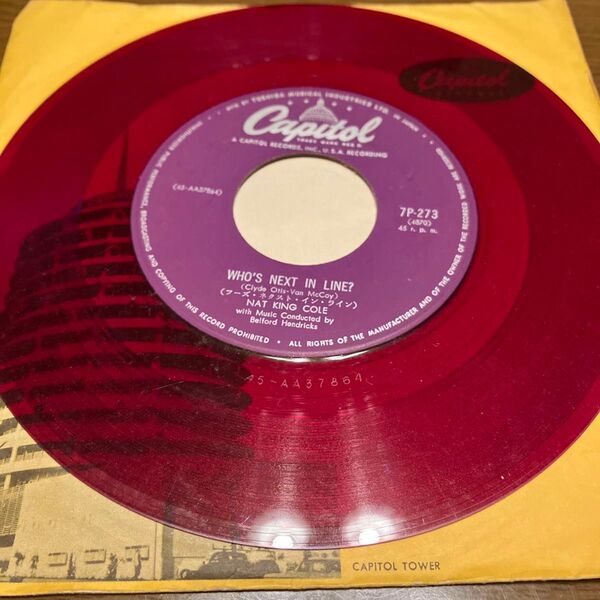 レトロ レコード NAT KING COLE いとしのロンリーハート 他