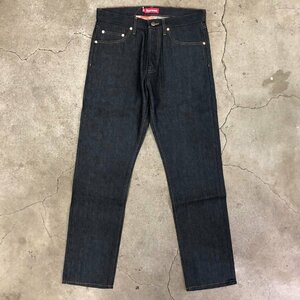 未使用品 Supreme Rigid Slim Jean 32 シュプリーム リジッド スリム ジーンズ ボトム