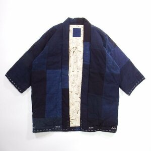 極美品 visvim ICT SANJURO KIMONO DOWN JKT KOFU 3 Indigo Camping Trailer