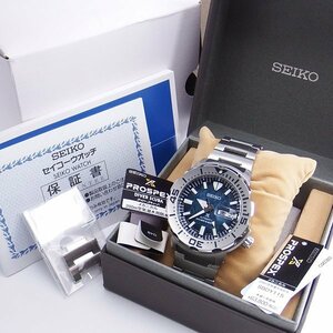 美品 SEIKO PROSPEX SBDY115 Save the Ocean セイコー プロスペックス モンスター 自動巻 ダイバースキューバ ペンギン 腕時計