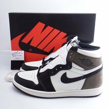 未使用同様品 NIKE AIR JORDAN1 RETRO HIGH OG DARK MOCHA us10 28cm 555088-105 ナイキ エアジョーダン1 ダークモカ_画像1