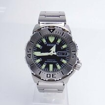 SEIKO 7S26-0350 SKX779 セイコー ブラックモンスター 自動巻き腕時計_画像3