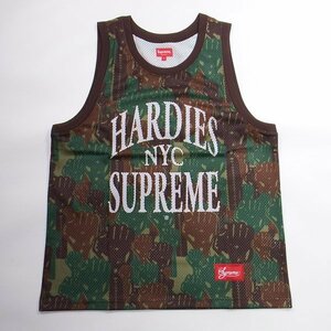 未使用品 23ss Supreme Hardies Camo Basketball Jersey Green L シュプリーム バスケットボールジャージ 迷彩