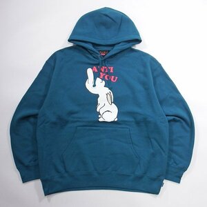 未使用品 23ss Supreme Undercover Anti You Hooded Sweatshirt Marine Blue L シュプリーム アンダーカバー パーカー