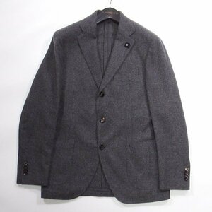 LARDINI JK.603 カシミヤ 100％ 3B テーラードジャケット グレー 50 ラルディーニ