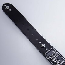 未使用品 23ss Supreme × HTC STUDDED BELT BLACK S シュプリーム スタッズベルト ブラック_画像4