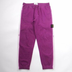 美品 22ss Supreme Stone Island Stripe Sweatpant Purple M シュプリーム ストーンアイランド スウェットパンツ