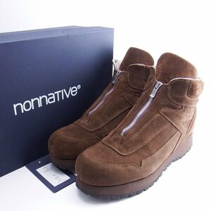 nonnative NN-F4203 HIKER ZIP BOOTS BROWN 44 29cm ノンネイティブ ハイカージップブーツ ブラウン